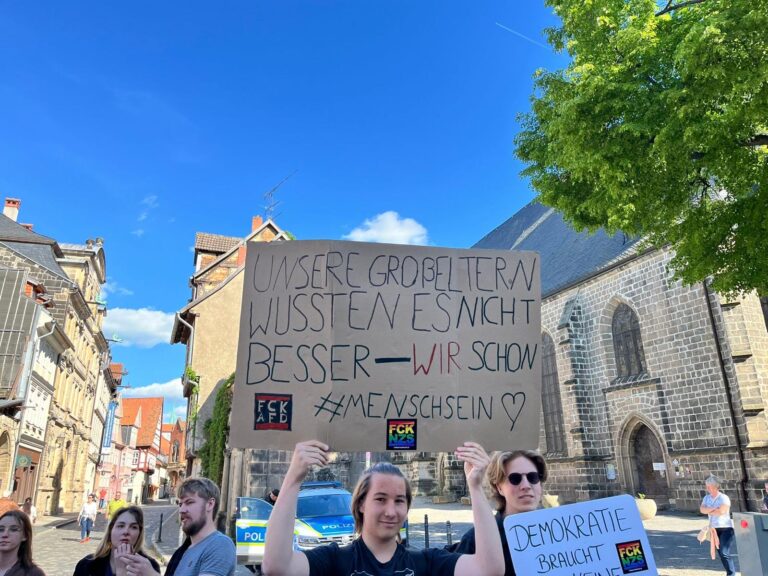 Aufstehen gegen Rechts – Am 11. Mai auf den Kornmarkt